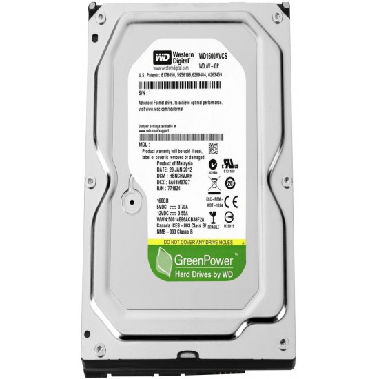 WD Green Power 160 GB Desktop Internal Hard Disk Drive (OEM)