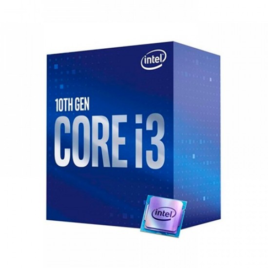 Intel Core I3-10105 10th Generation Processor - LGA1200 Socket (Quad Core/ 3.6 GHz/ 4.30 GHz Turbo/ 6MB Cache)