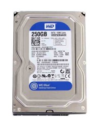 W D 250GB (Blue) SATA Hard Drive For (Desktop)