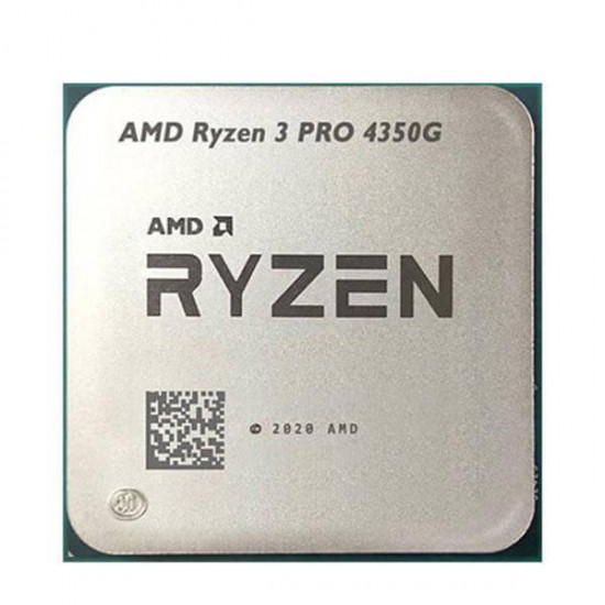 AMD AMD RYZEN 3 PRO 4350 G OPEN BOX OEM PROCESSOR WITH RADEON GRAPHICS (4 CORES 8 THREADS AND 6MB CACHE)