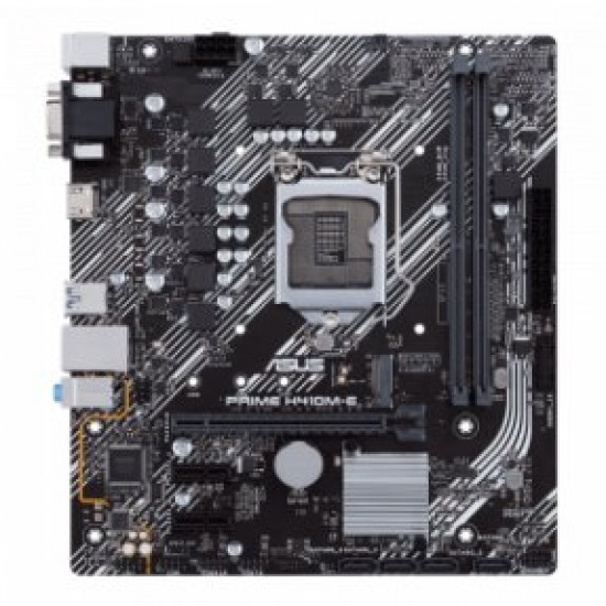Asus H 410M-E Motherboard + Core I 3-10100 + Ram 8 GB DDR 4 Motherboard Combo