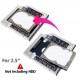 Casing for Optical Bay 2nd Hard Drive Caddy, Universal for CD/DVD Drive Slot (for SSD and laptop HDD)