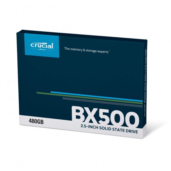 Crucial BX500 480GB 3D SATA 2.5-inch SSD 
