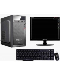 Core 2 Duo, G 31 Mother Board,4GB II, 500GB,15.1" Led ,Kbd & Mouse Assembled Desktop 