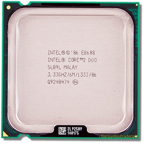 Intel Core 2 Duo E8600 Socket 775 Processor 