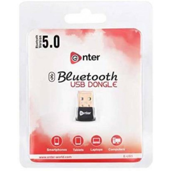 Enter Bluetooth v5.0 E-UB5 USB Dongle Adaptor