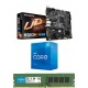 Gigabyte H 410 Mother board + Core I 5 (10400F) + Ram 8 Gb DDR 4+2gb - Zebronics 610 Graphic Card