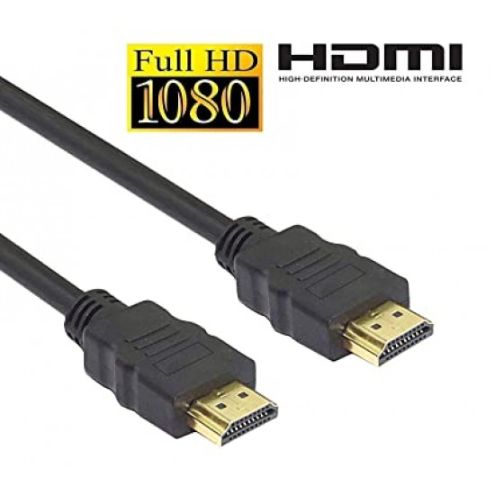 Terabyte 4K Ultra HD HDMI Male to Male Cable (10 Feets, Black)