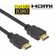 Terabyte 4K Ultra HD HDMI Male to Male Cable (10 Feets, Black)