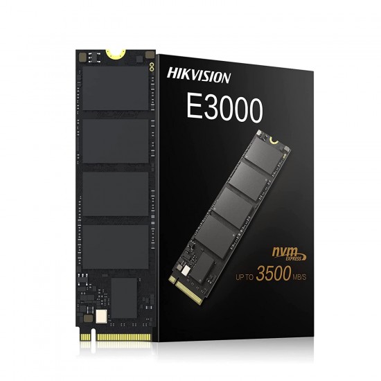 HIKVISION Internal SSD 256GB, NVMe PCIe Gen 3x4, M.2 2280, 3D NAND Flash Memory, Up to 3500MB/s 