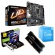 Gigabyte 610M-S2 Motherboard + Core I 3-12100F + Ram 8 GB DDR 4 + 2Gb Graphic Card Motherboard Combo