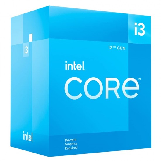 Intel® Core i3-12100 Processor 12M Cache, up to 4.30 GHz LGA1700 Socket with Inbuilt Graphics