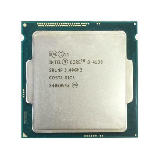 Intel Core i3-4130 3.4 GHz LGA 1150 Socket 2 Cores 4 Threads 4 MB Smart Cache Desktop Processor 
