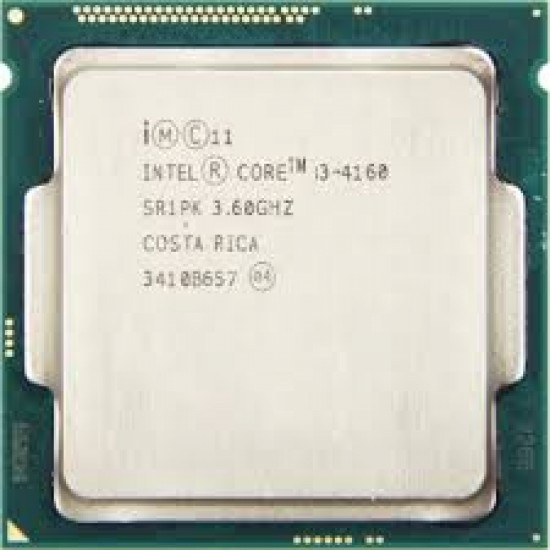 Intel Core i3-4160 - 3.6 GHz 4th Gen 1150 Socket Processor with 3M Cache without Fan (Loose)