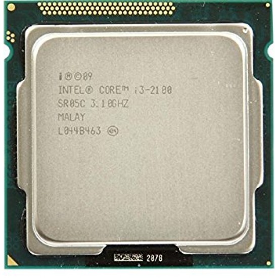 Intel® Core i3-2100 (IInd Generation) or higher Processor Socket 1155 Oem Tray