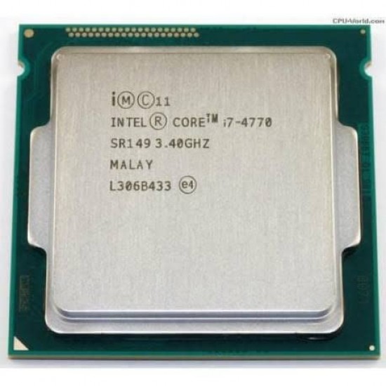 Intel Core i7 4770 4th Generation 3.4 GHz LGA 1150 Desktop Processor