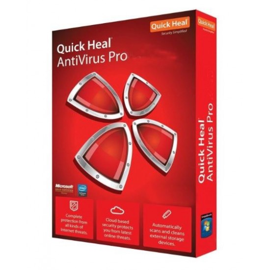 Quick Heal Antivirus Pro / 1 Year / 1 PC