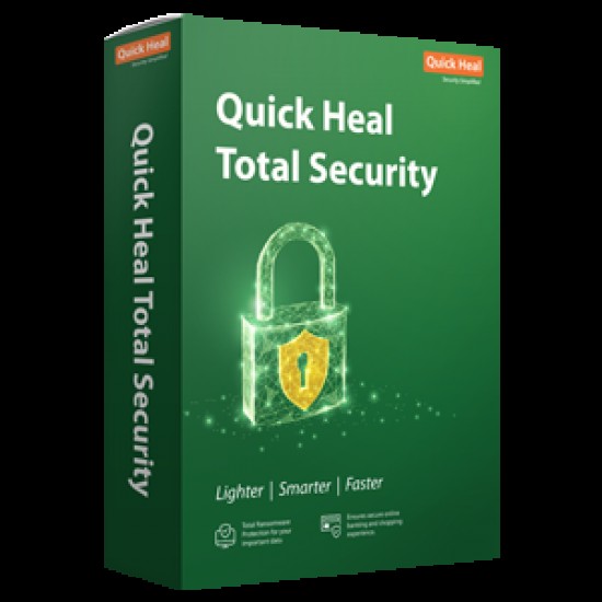 Quick Heal Total Security - 5 PC,/ 1 Years