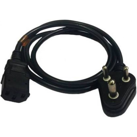 Terabyte 3 Pin Power Supply Cable for Desktop Monitor Printer
