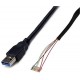 USB Data Cable for Morpho -1300 E2, E3, Fingerprint Scanner for Mobile, Laptop, Tablet