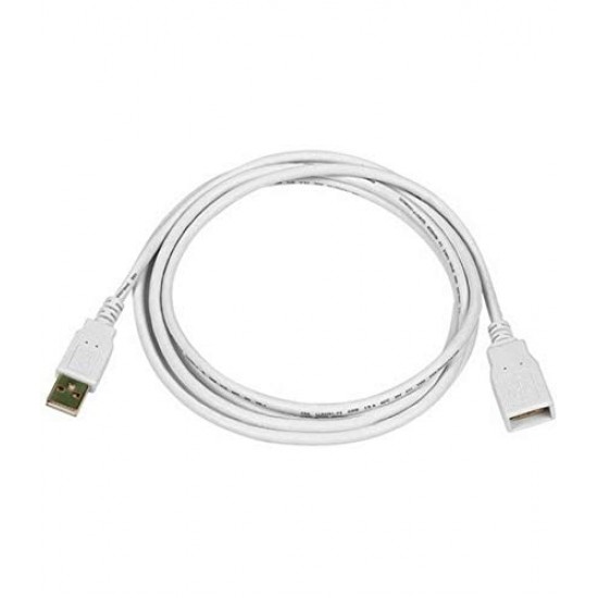 Terabyte USB High - Speed Extension Cable (3 mtrs, White)