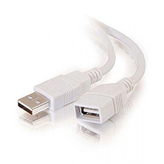 Terabyte USB High - Speed Extension Cable (3 mtrs, White)