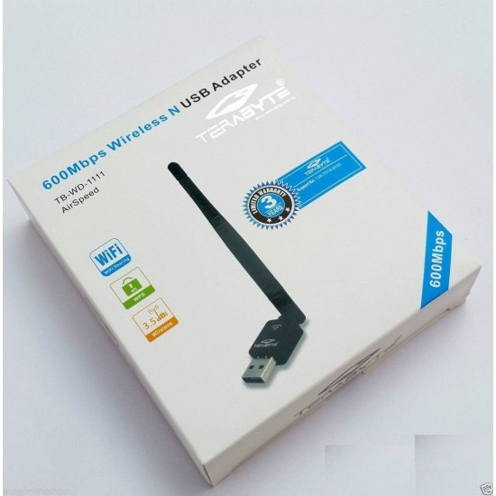 Terabyte USB 2.0 Wireless wifi 600 mbps WiFi adapter , Dongle