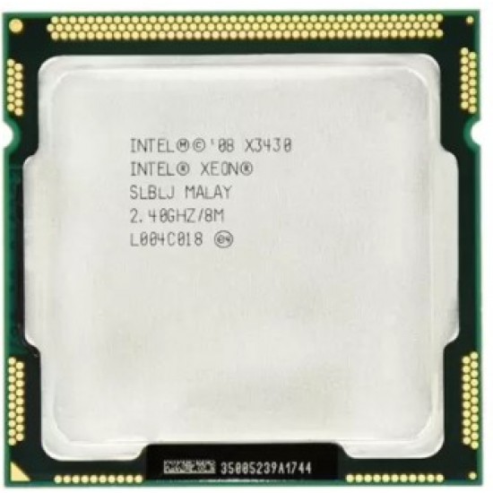 Intel Xeon X3430 2.40GHz Quad Core LGA 1156 Socket Desktop processor
