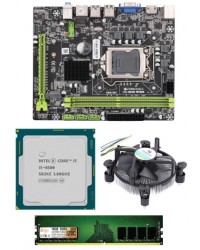 Zebronics Z310 Motherboard + Core I5-8400 Processor + Ram 32 GB DDR 4+ Fan Motherboard Combo
