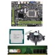Zebronics Z310 Motherboard + Core I5-8400 Processor + Ram 8 GB DDR 4+ Fan Motherboard Combo
