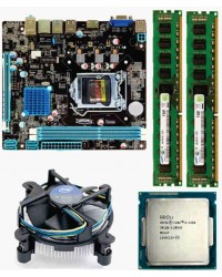 Zebronics 81 Mother board + Core I -5 (IVth Generation) + 8 GB DDR3 + Fan With Nvme Support