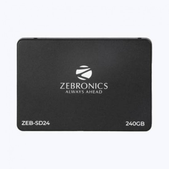 Zebronics SSD 256 GB for Desktop, Laptop Smart Internal Solid State Drive 