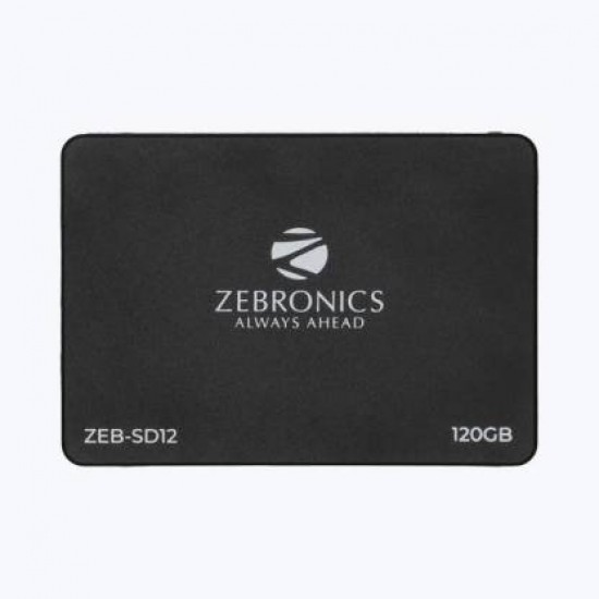 Zebronics SSD 120 GB for Laptop, Desktop Smart Internal Solid State Drive 